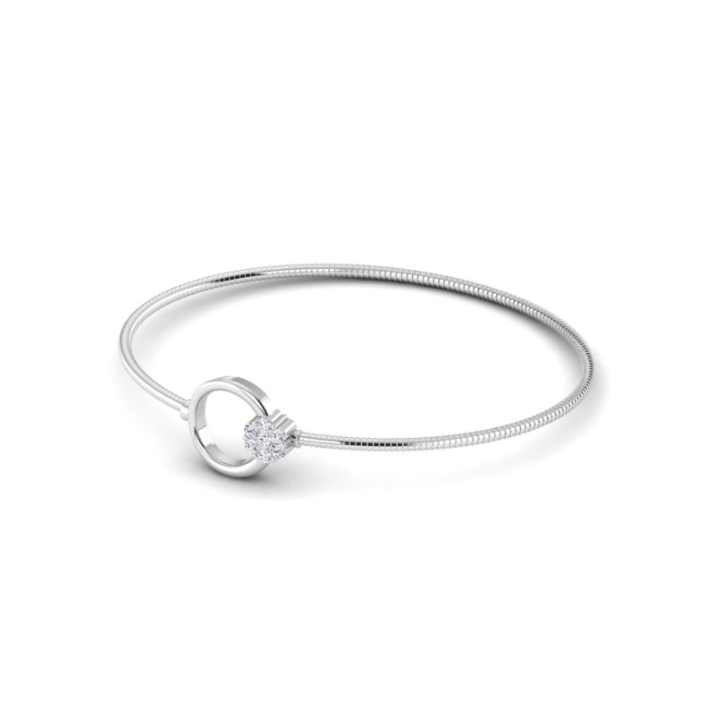 Tear drop diamond bracelet