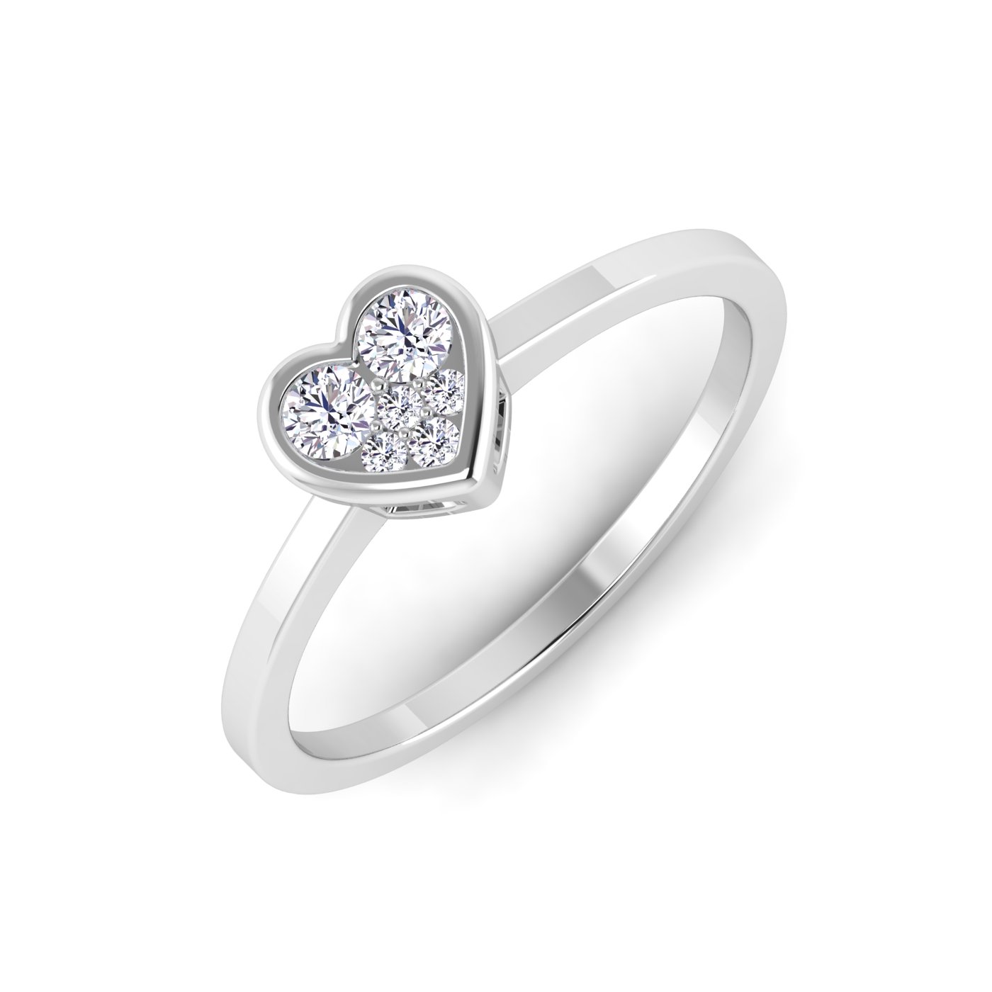 Diamond Hearts in a Multi-Size Design - Image 4