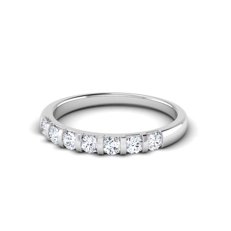 The Tapered Split Prong Diamond Ring