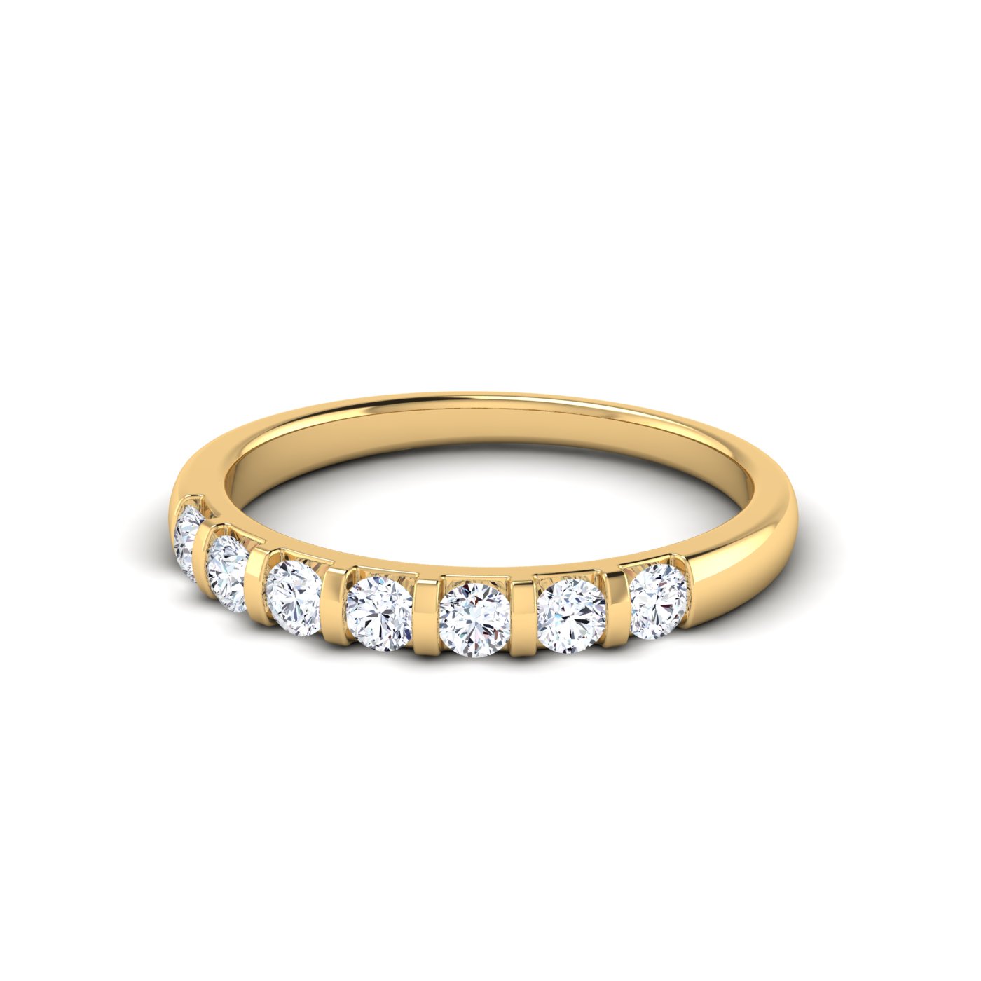 The Tapered Split Prong Diamond Ring - Image 6