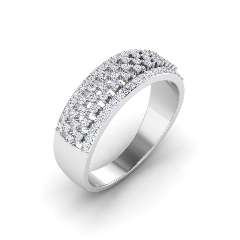 Unmatched Radiance: Brilliant Cut Diamond Band