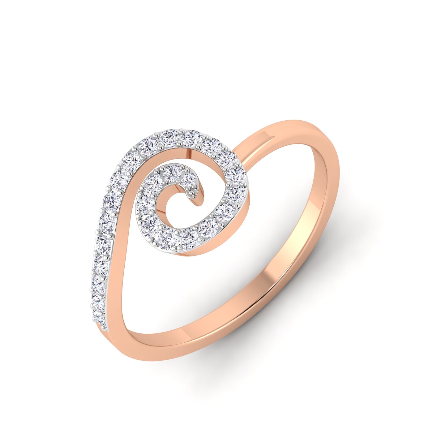 Classic Radiance: Round Cut Diamond Ring - Image 3