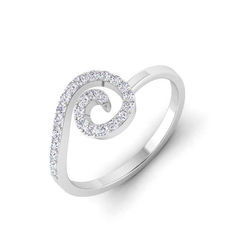 Classic Radiance: Round Cut Diamond Ring