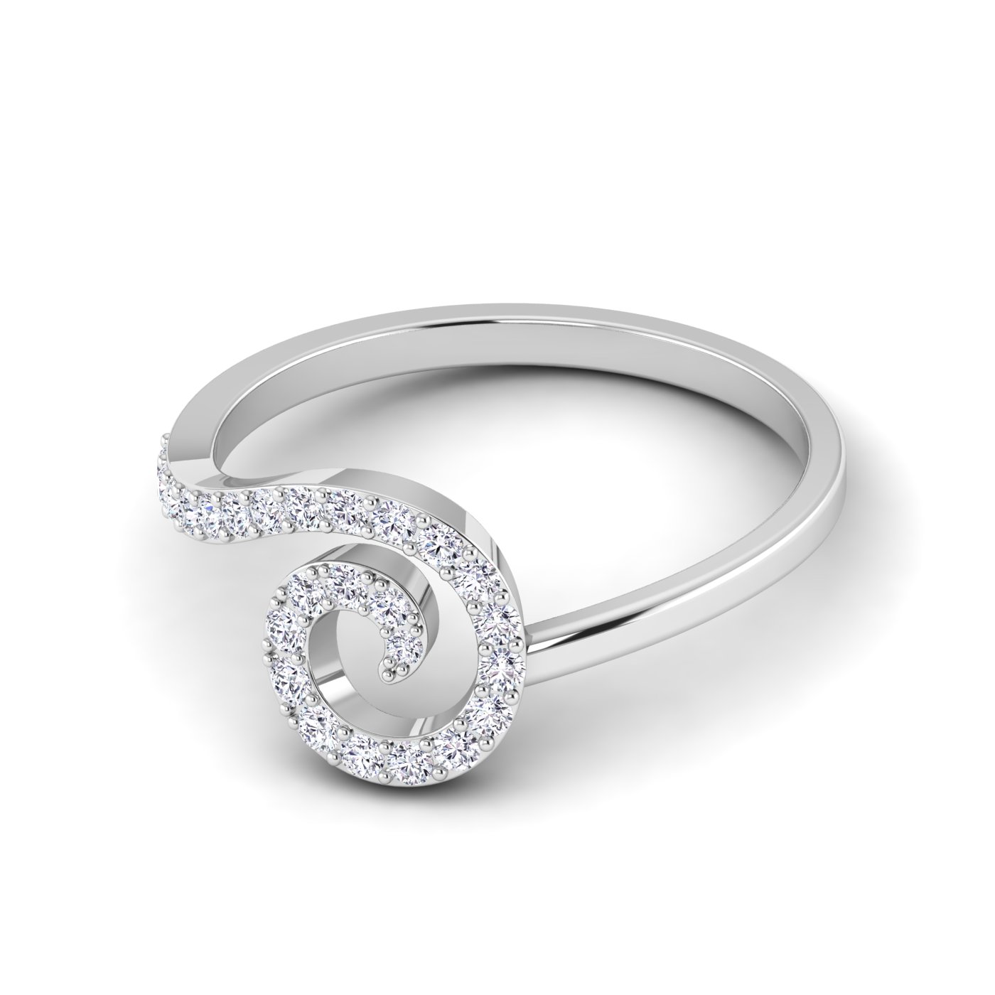 Classic Radiance: Round Cut Diamond Ring - Image 4