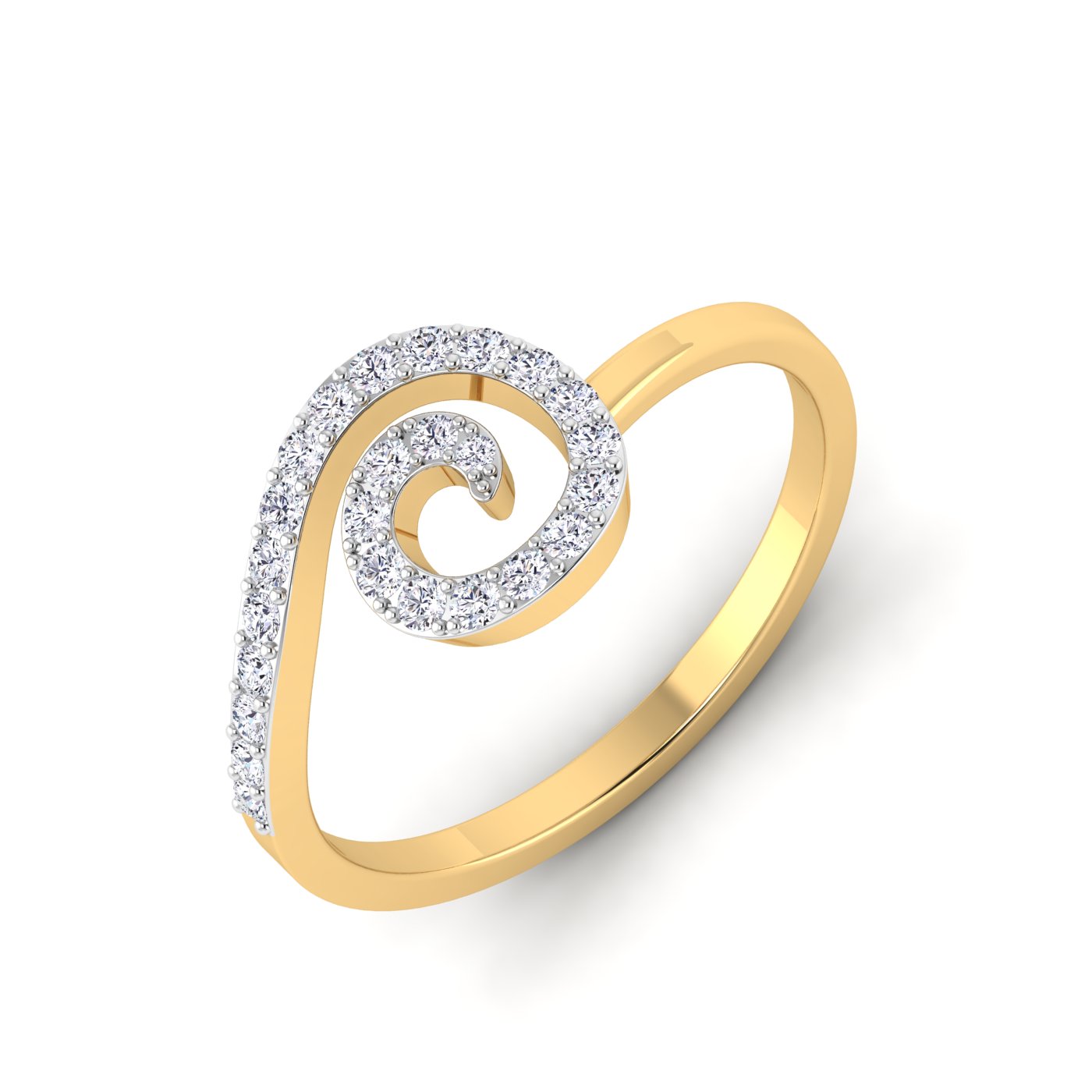 Classic Radiance: Round Cut Diamond Ring - Image 2