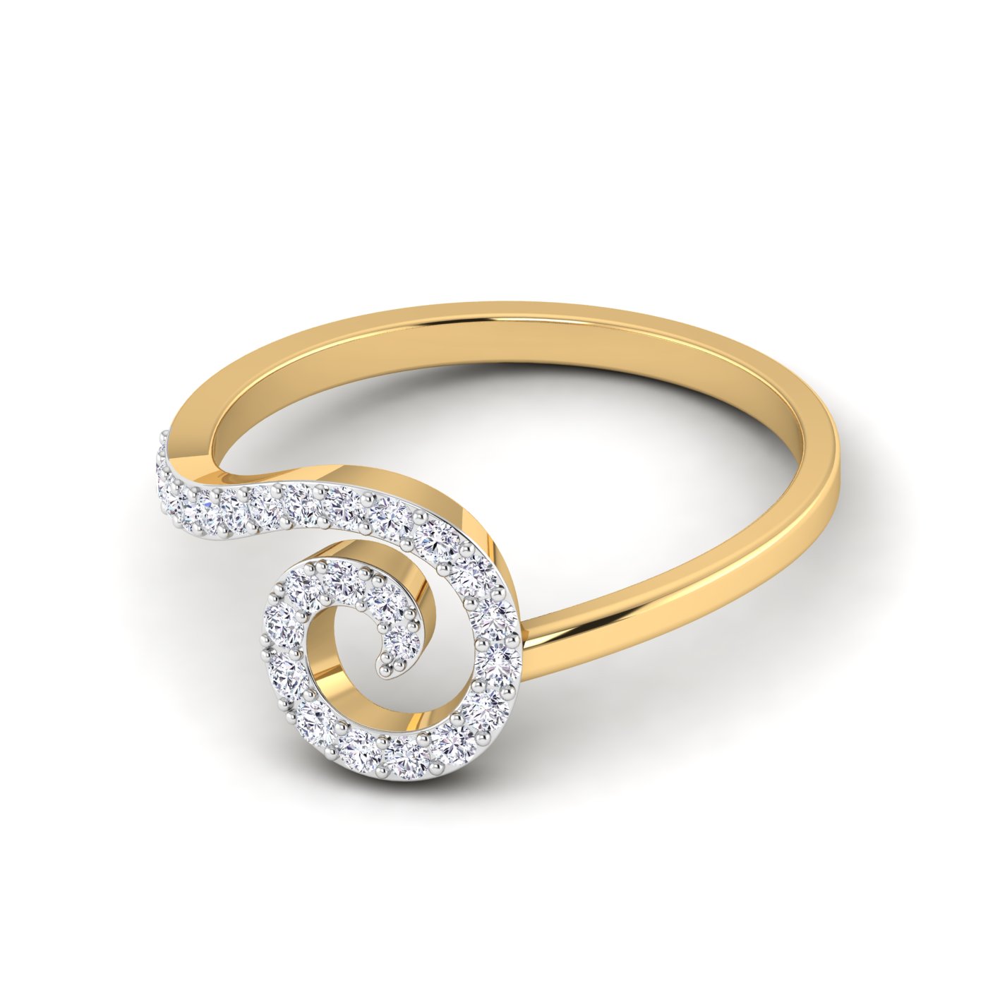 Classic Radiance: Round Cut Diamond Ring - Image 6