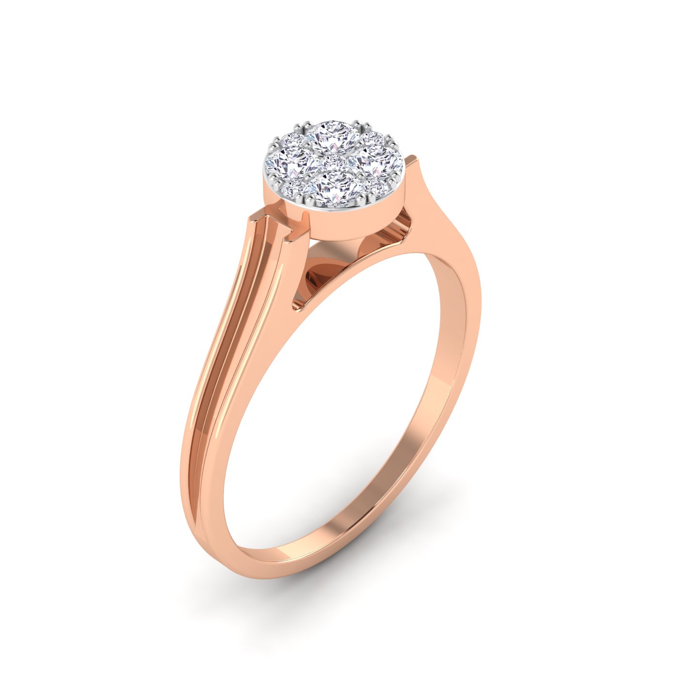 Eternal Sunshine: Sparkling Sun Diamond Ring - Image 3