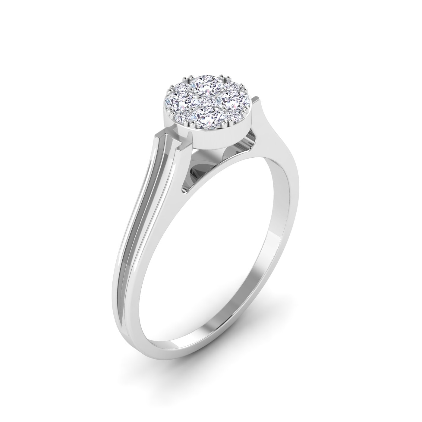 Eternal Sunshine: Sparkling Sun Diamond Ring