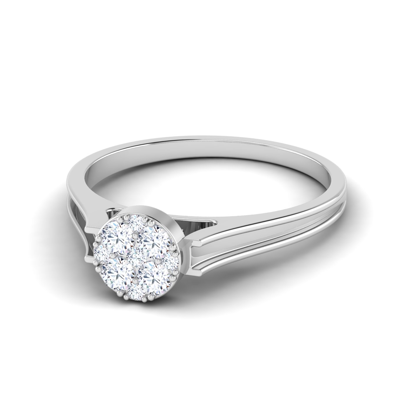 Eternal Sunshine: Sparkling Sun Diamond Ring - Image 4
