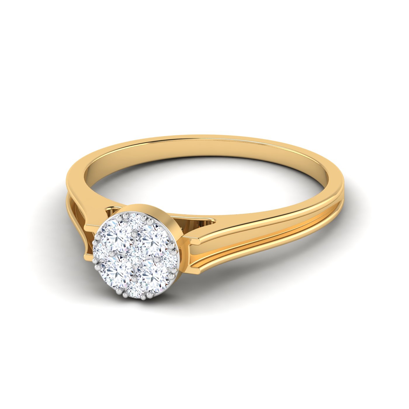 Eternal Sunshine: Sparkling Sun Diamond Ring - Image 2