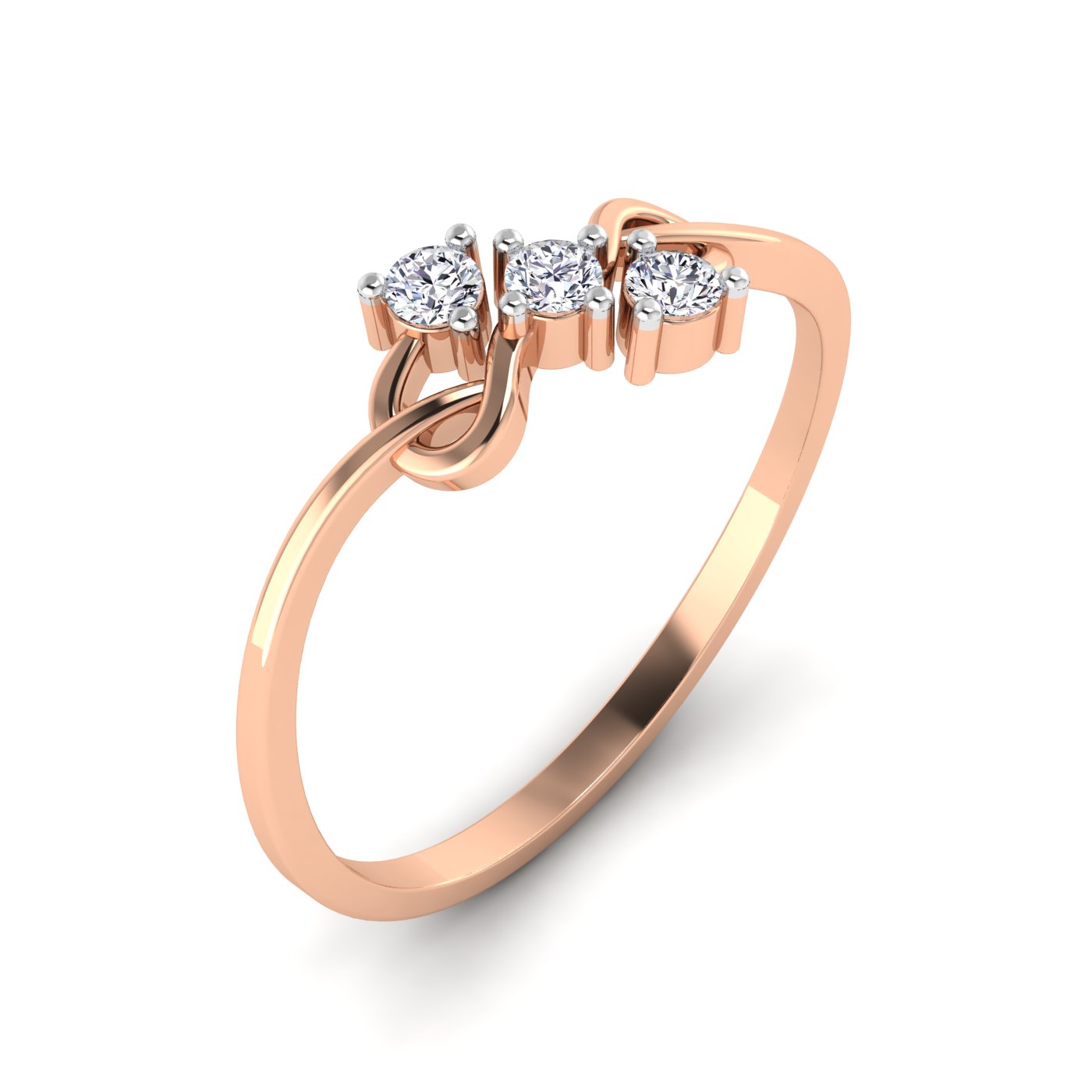 Trio of Eternity: Infinity Diamond Ring - Image 3