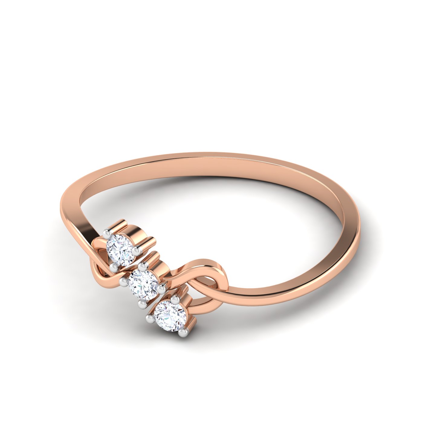 Trio of Eternity: Infinity Diamond Ring - Image 5