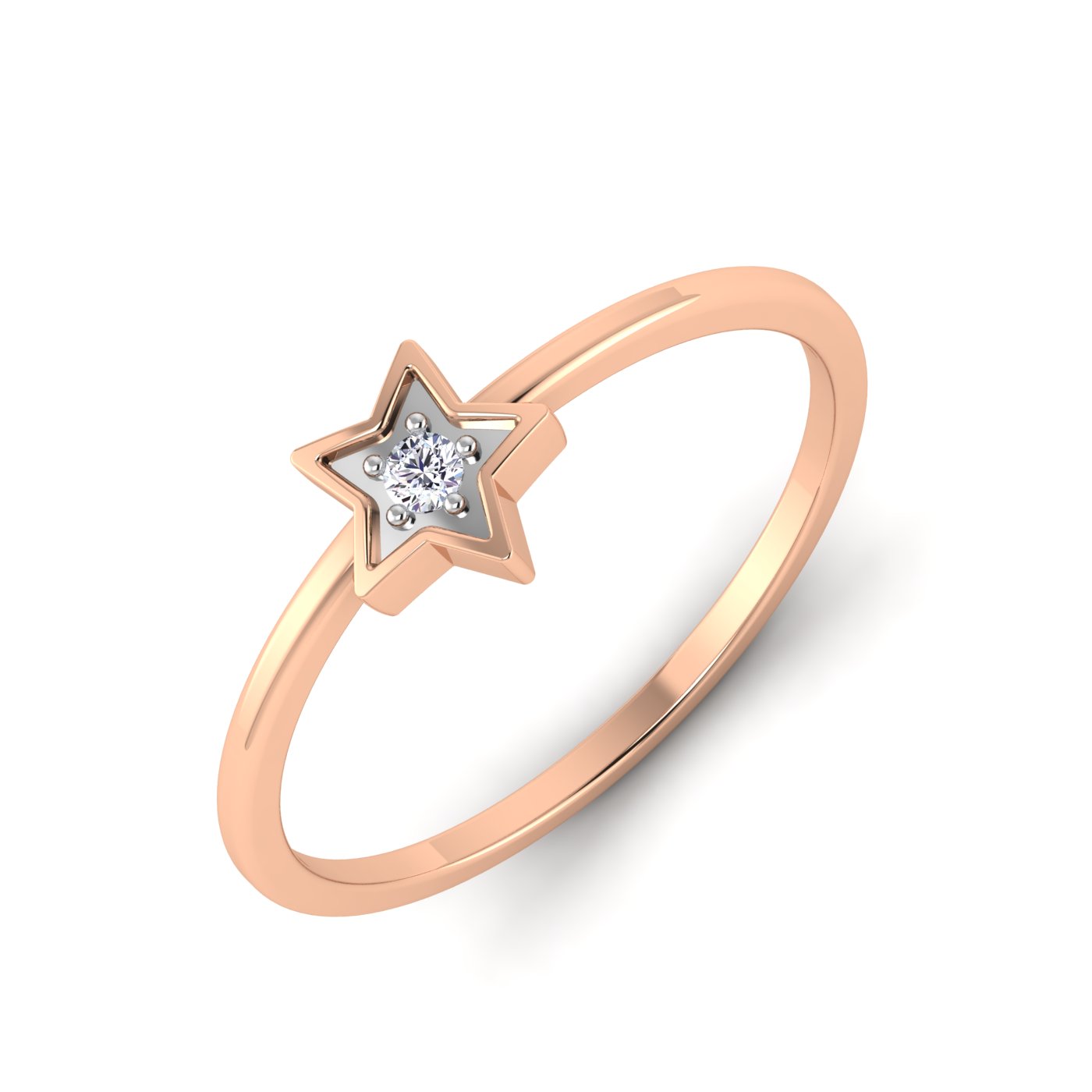 Radiant Star: Single Diamond Star Band - Image 3