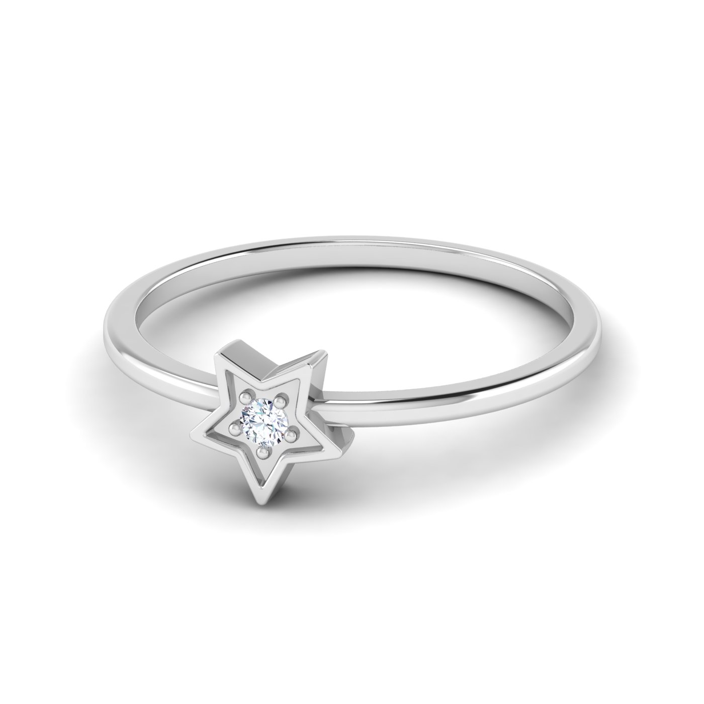 Radiant Star: Single Diamond Star Band - Image 4