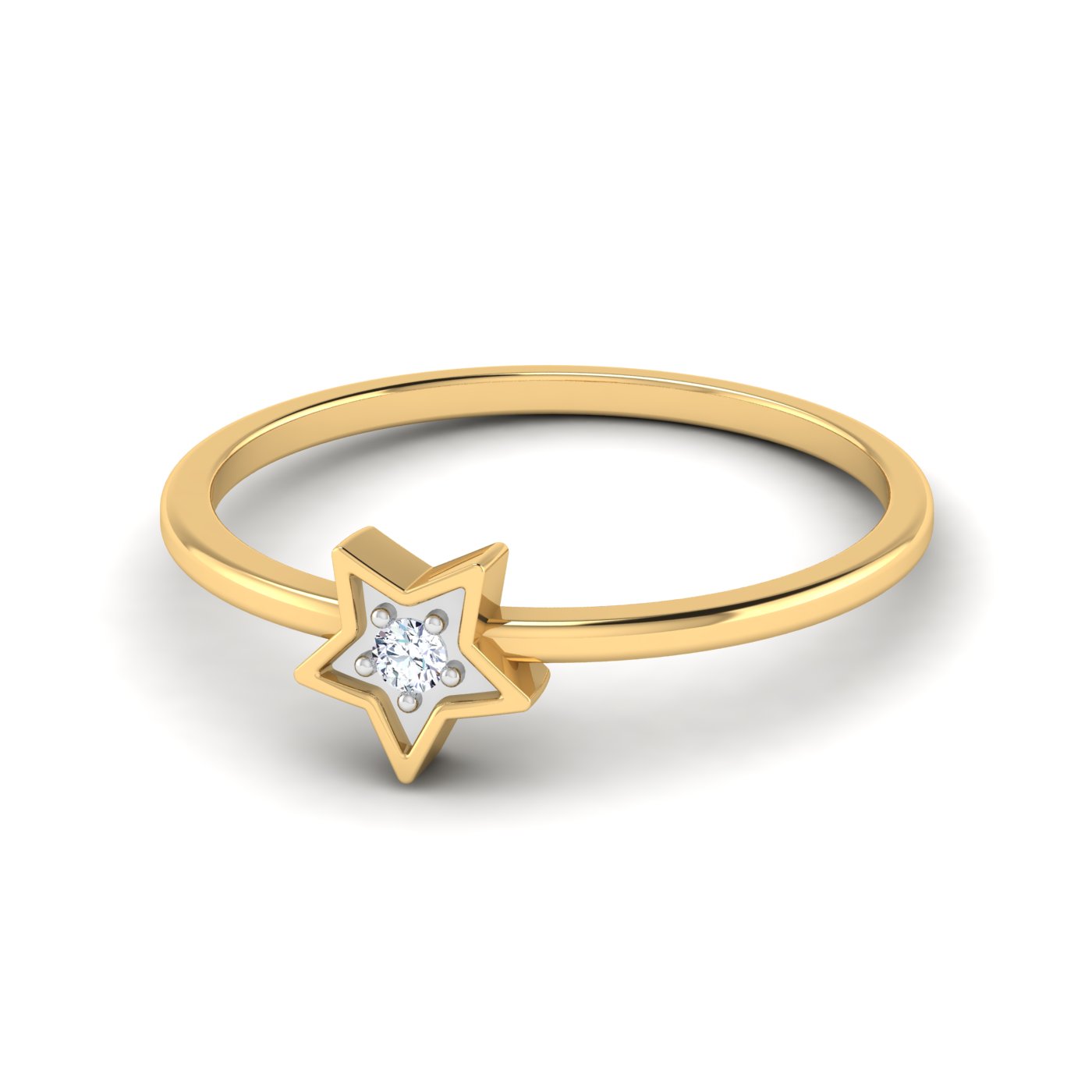 Radiant Star: Single Diamond Star Band - Image 6