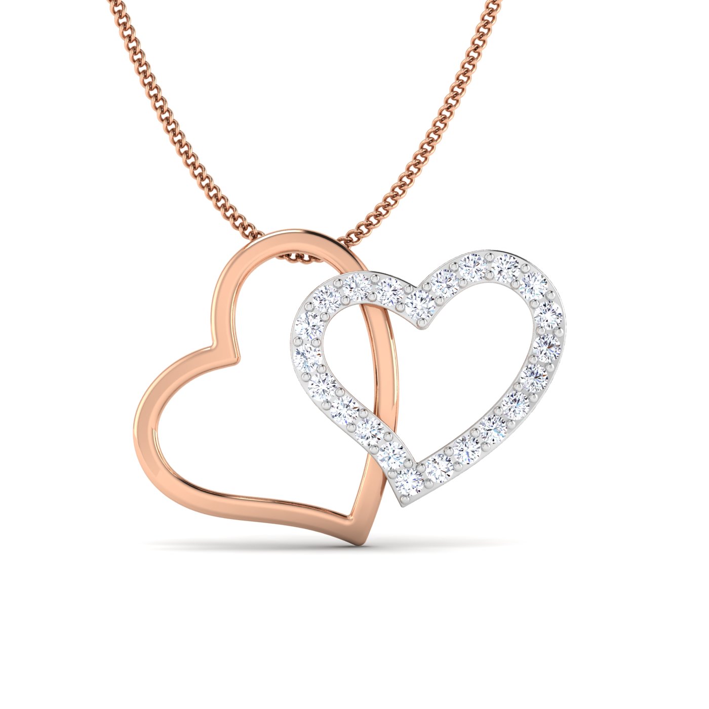 the double heart pendant - Image 5