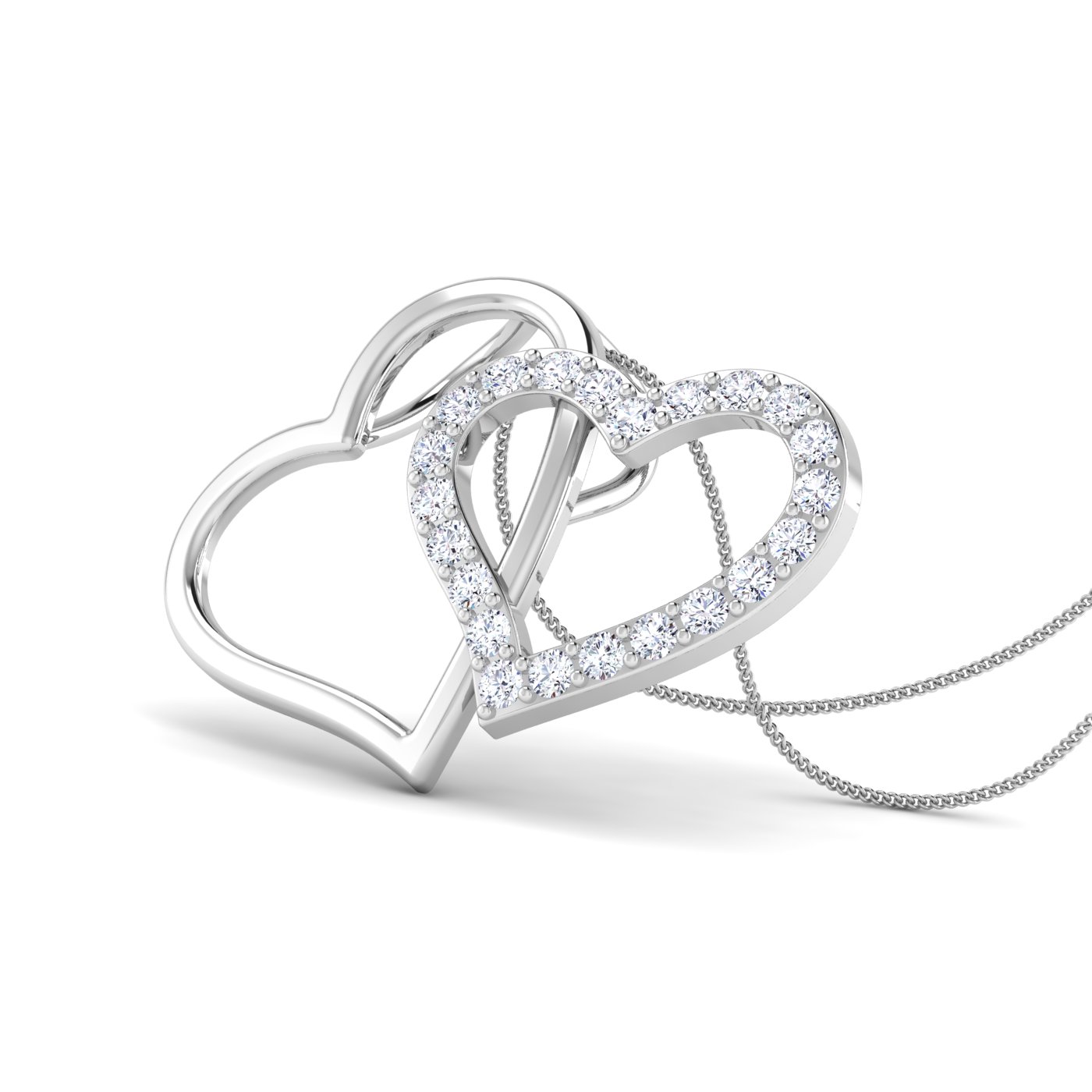 the double heart pendant - Image 4