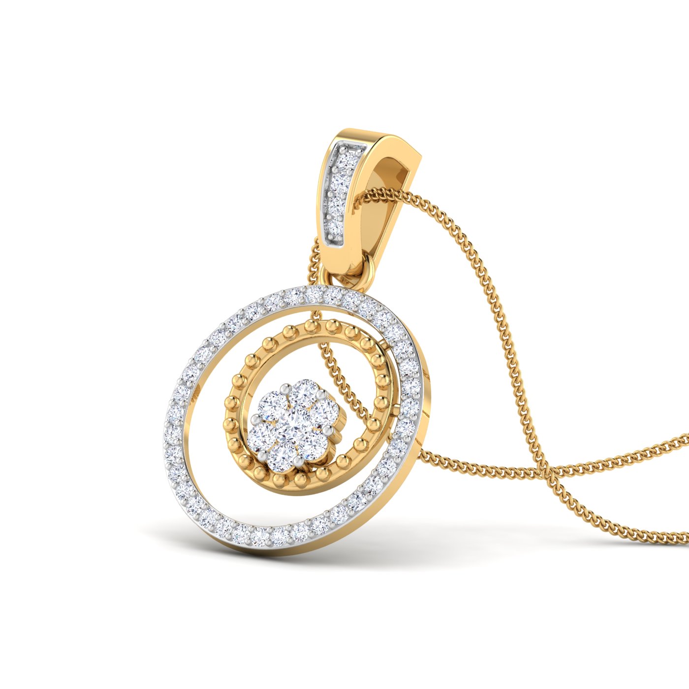 circle drop shaped pendant - Image 6