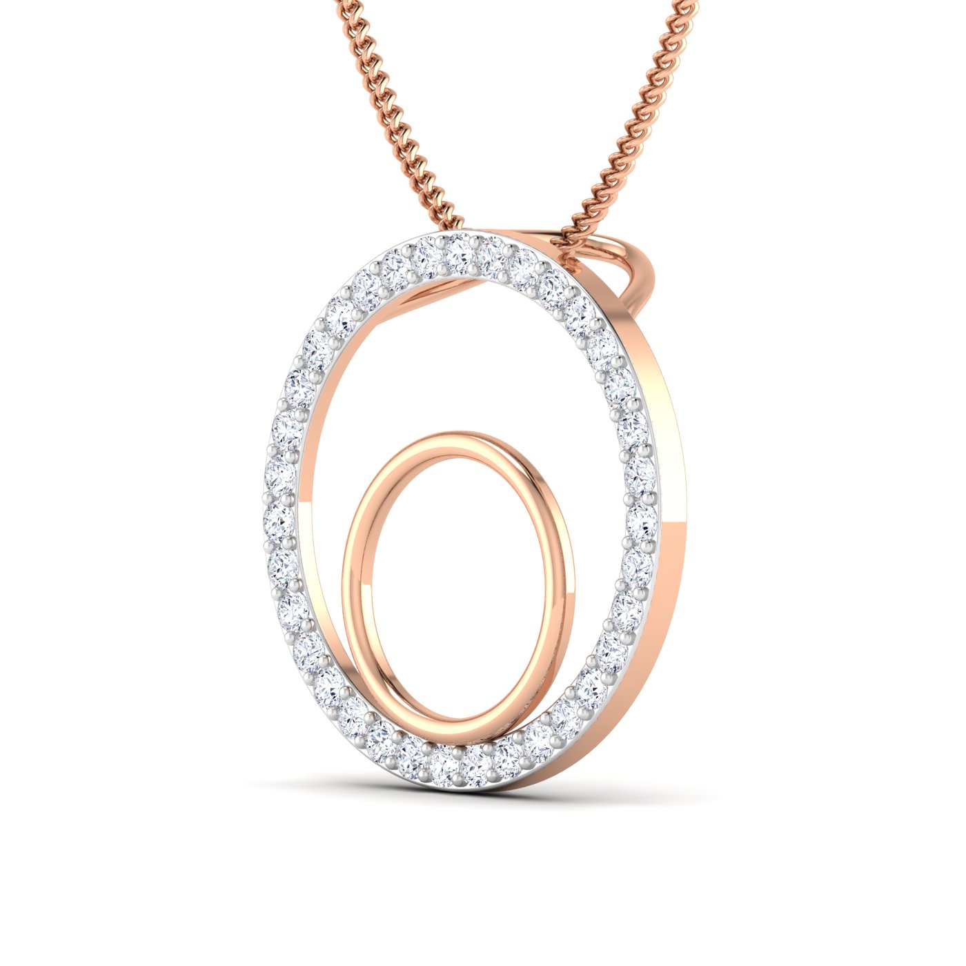 casual wear diamond pendant - Image 3