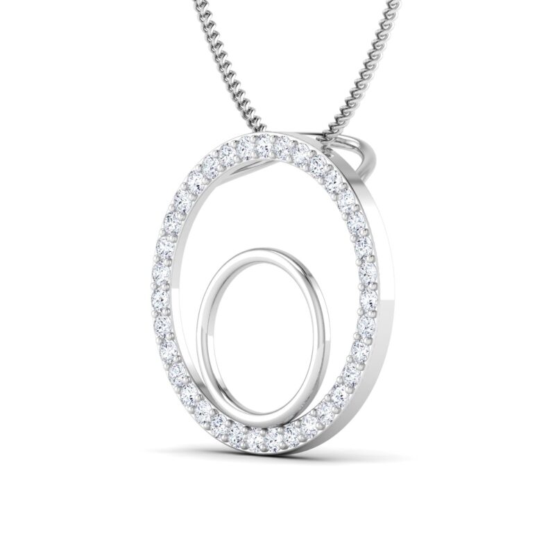 casual wear diamond pendant