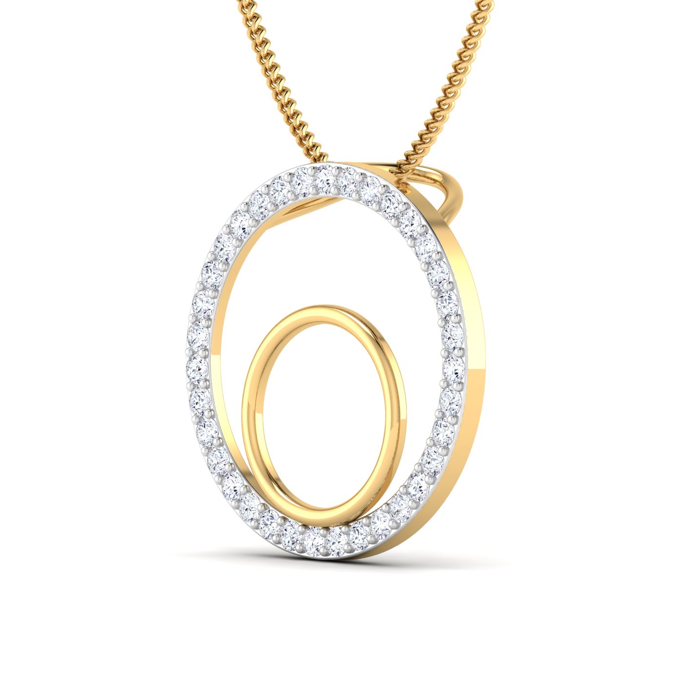 casual wear diamond pendant - Image 2