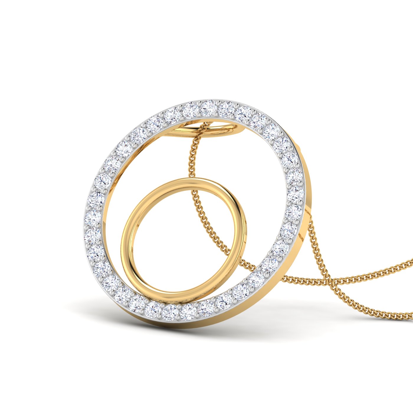 casual wear diamond pendant - Image 6