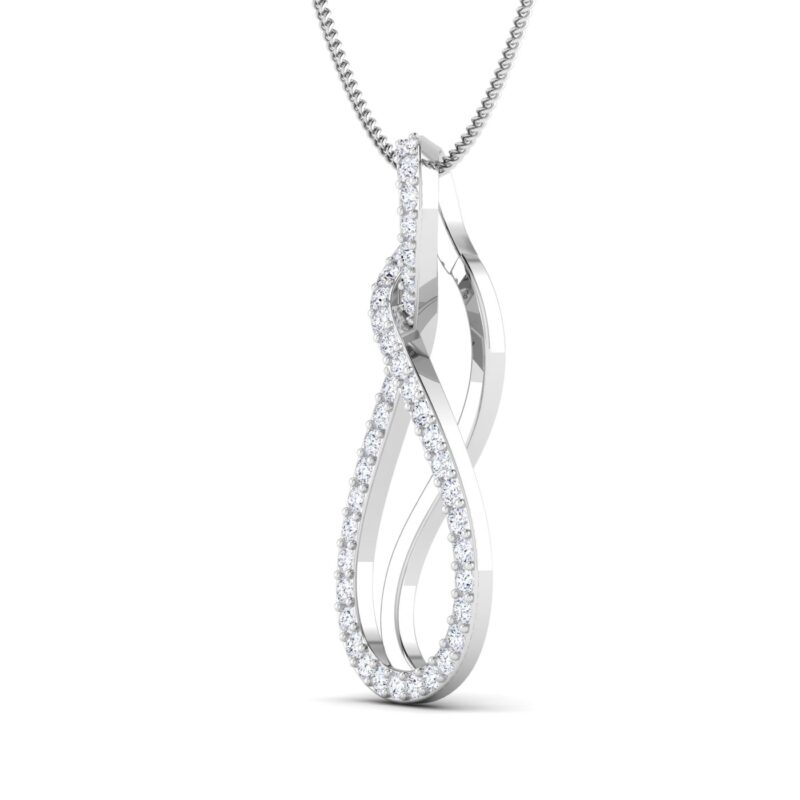 Hope diamond pendant sparkling diamond
