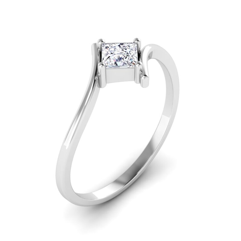 Timeless Alamode: Princess Cut Ring