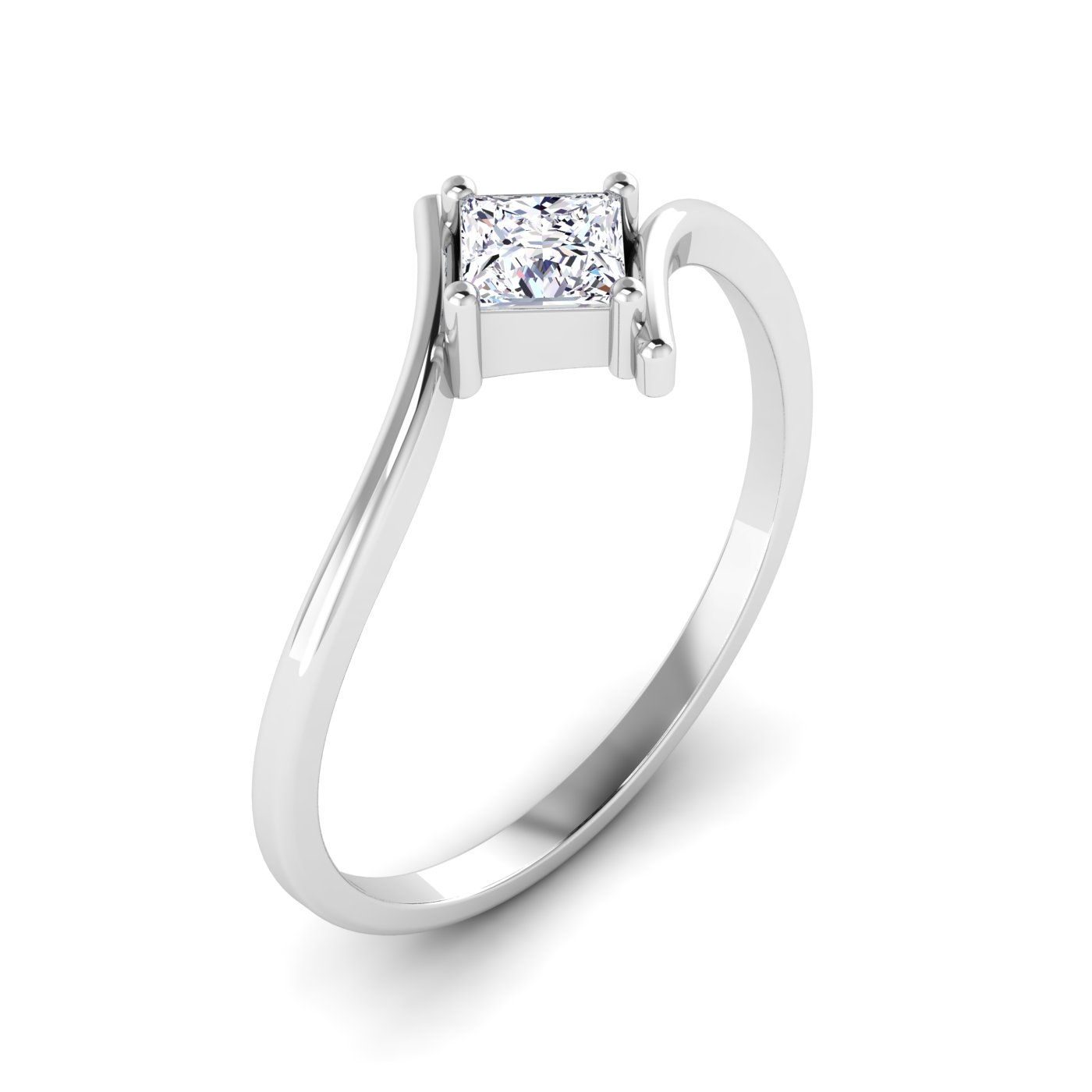 Timeless Alamode: Princess Cut Ring