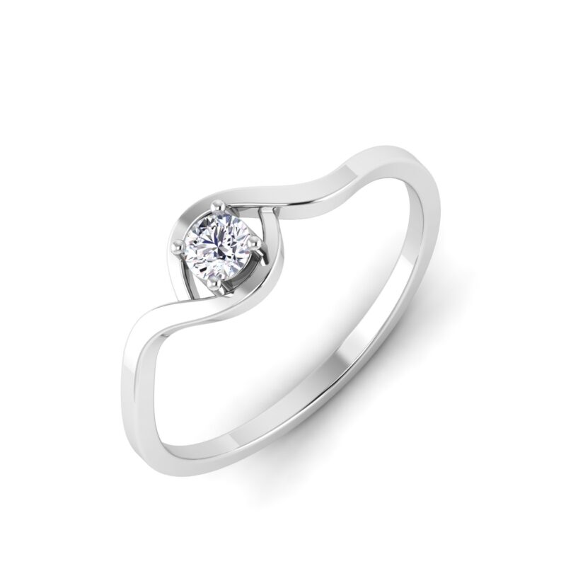 Pure Elegance: Solitaire Gemstone Ring