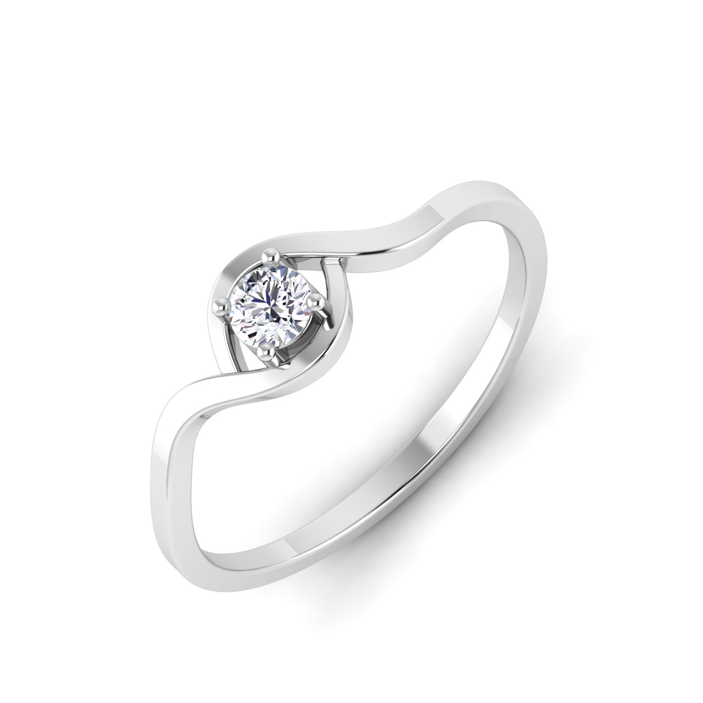 Pure Elegance: Solitaire Gemstone Ring