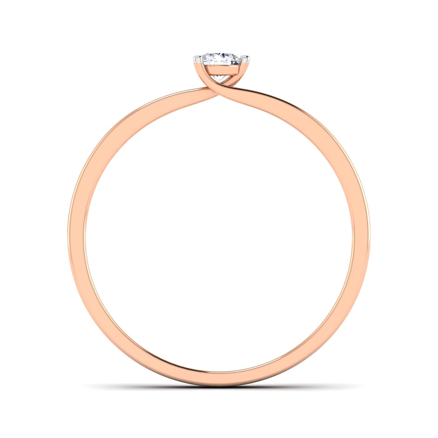 Classic Light: Solitaire Diamond Band - Image 5