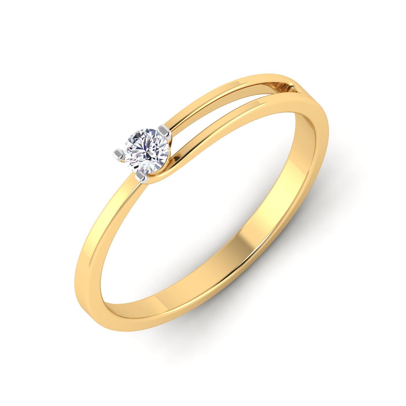Classic Light: Solitaire Diamond Band - Image 2