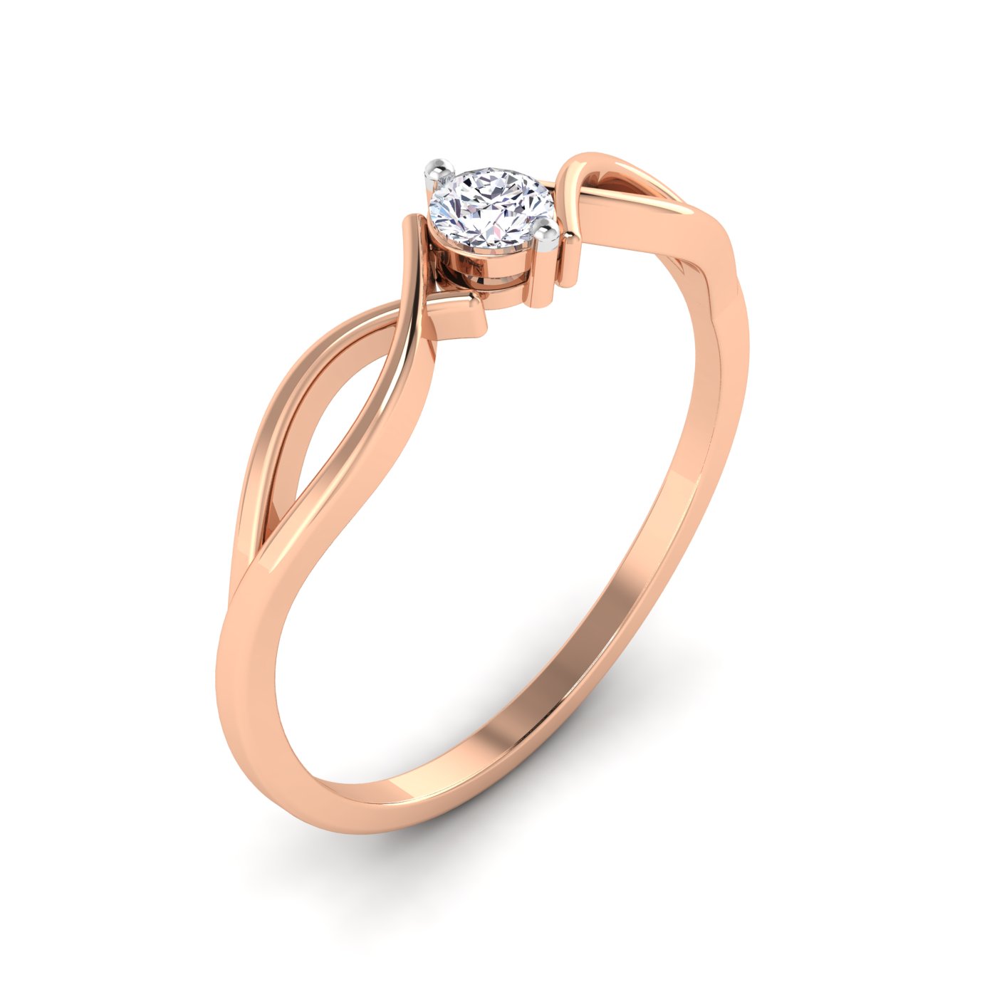 Radiance of Love: Solitaire Ring - Image 3