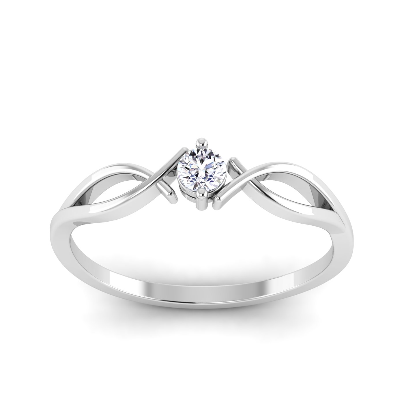 Radiance of Love: Solitaire Ring - Image 4