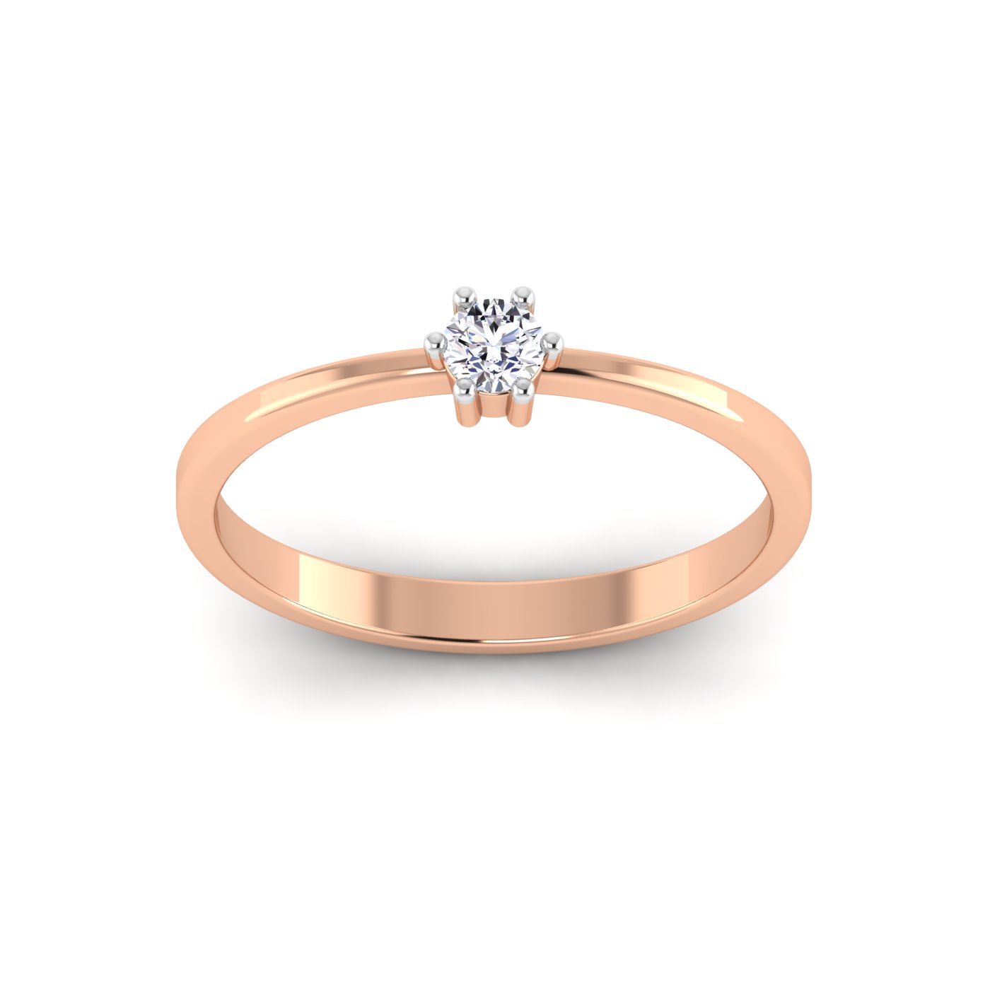 Brilliant Cascade: Studded Diamond Band - Image 5