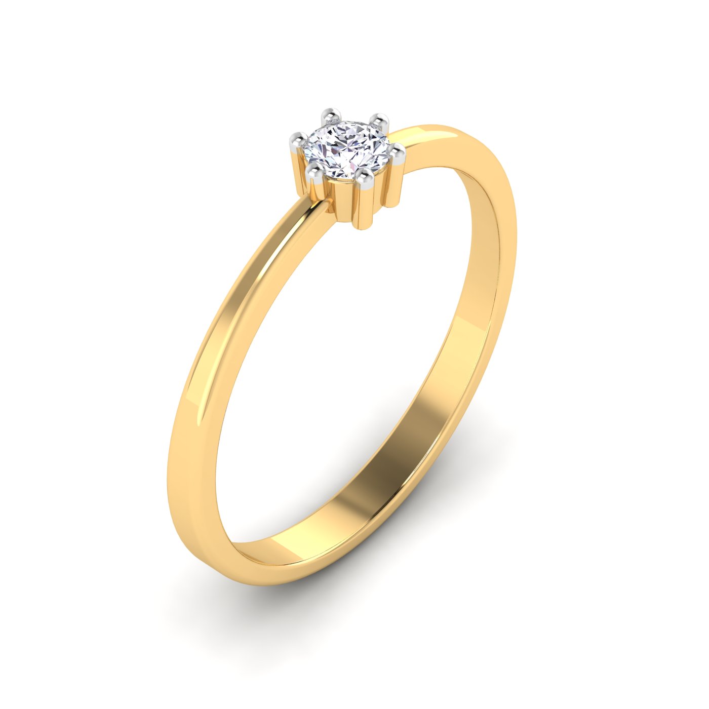 Brilliant Cascade: Studded Diamond Band - Image 2