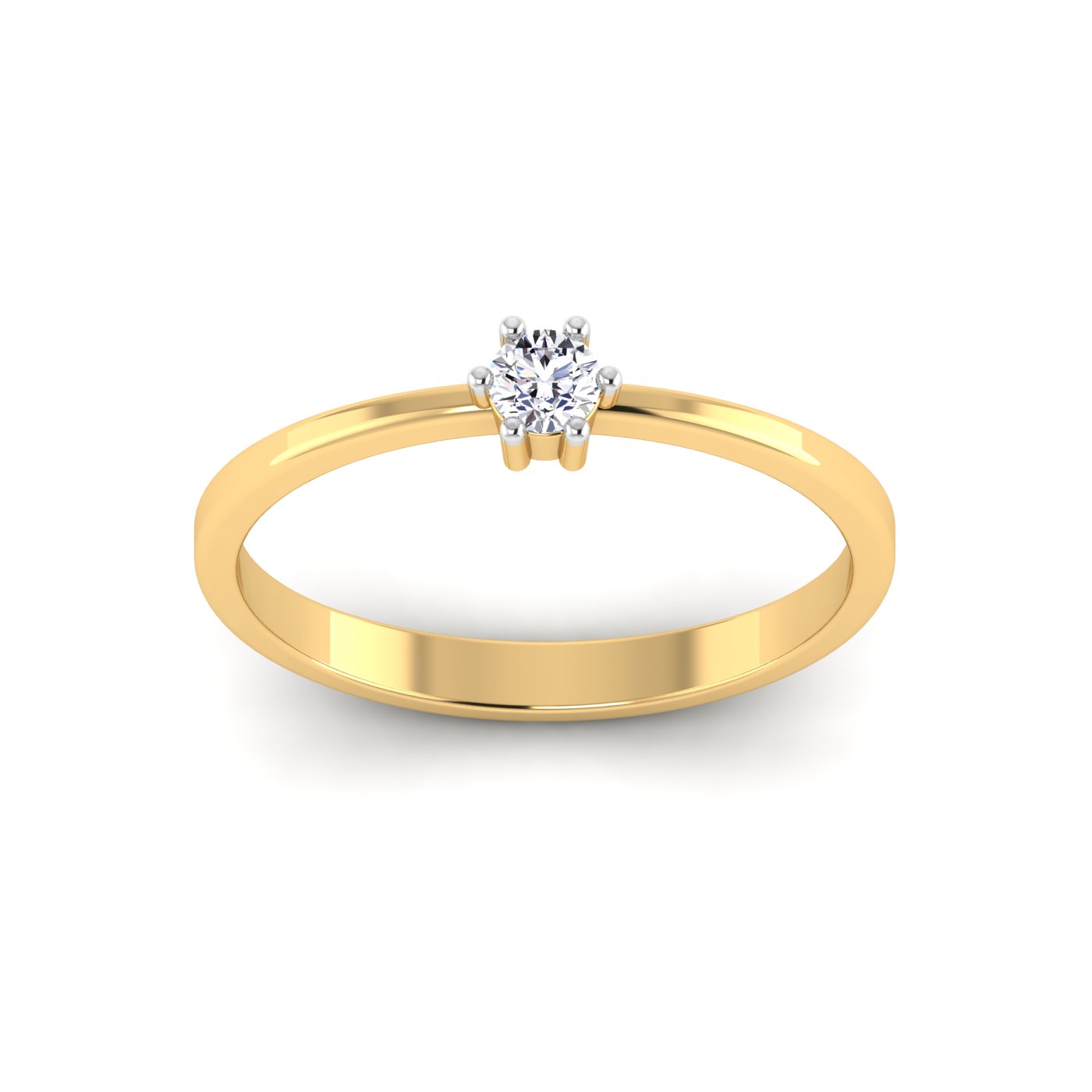 Brilliant Cascade: Studded Diamond Band - Image 6