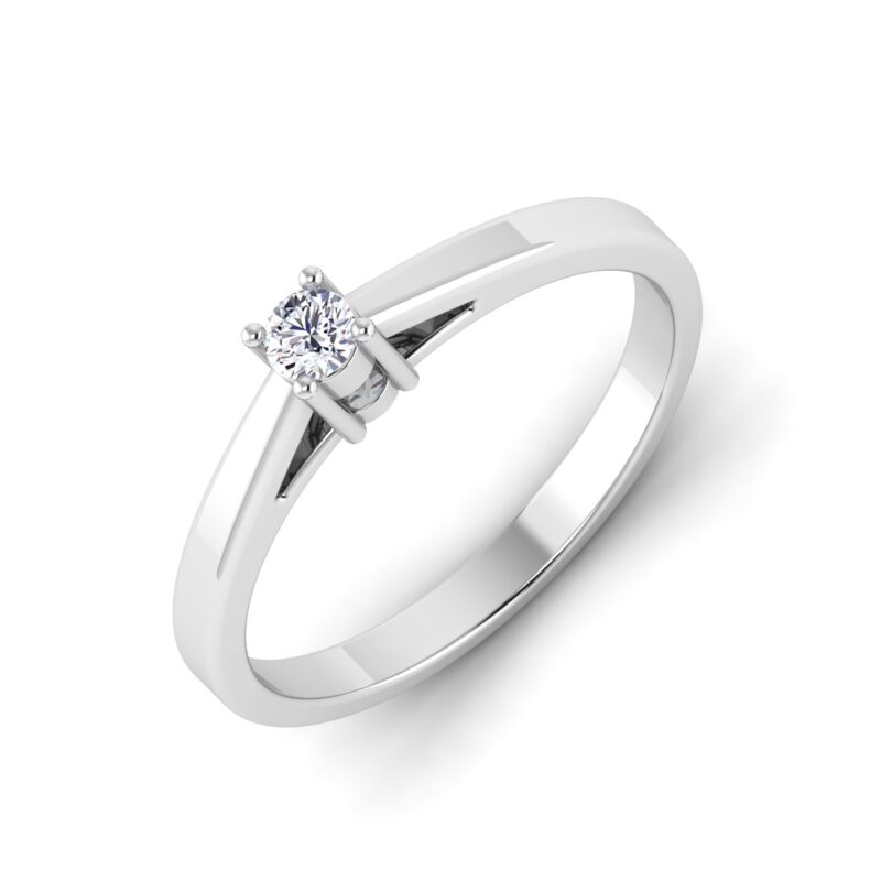 One Heart, One Diamond: Engagement Ring