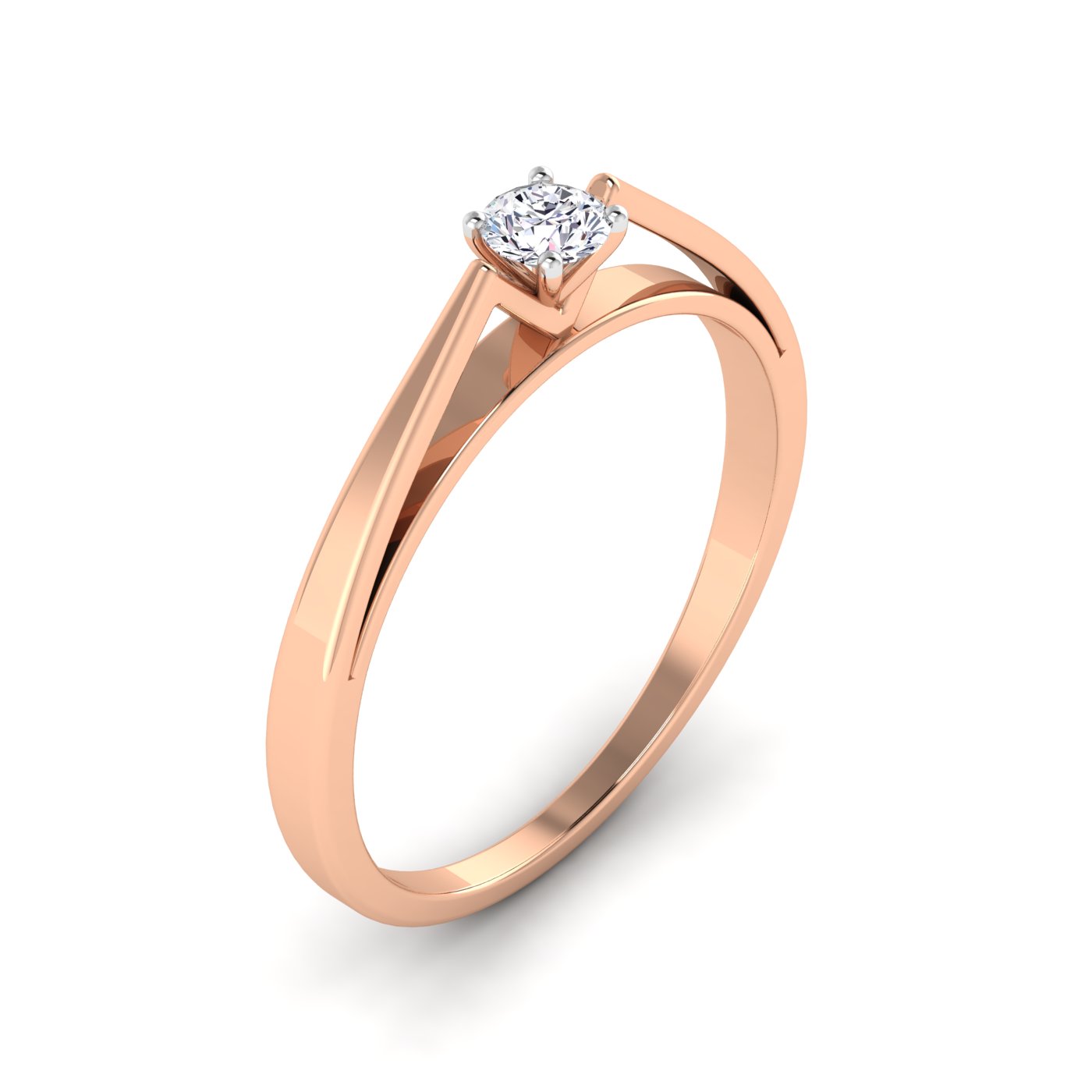 Pure Forever: Single Stone Engagement Ring - Image 3