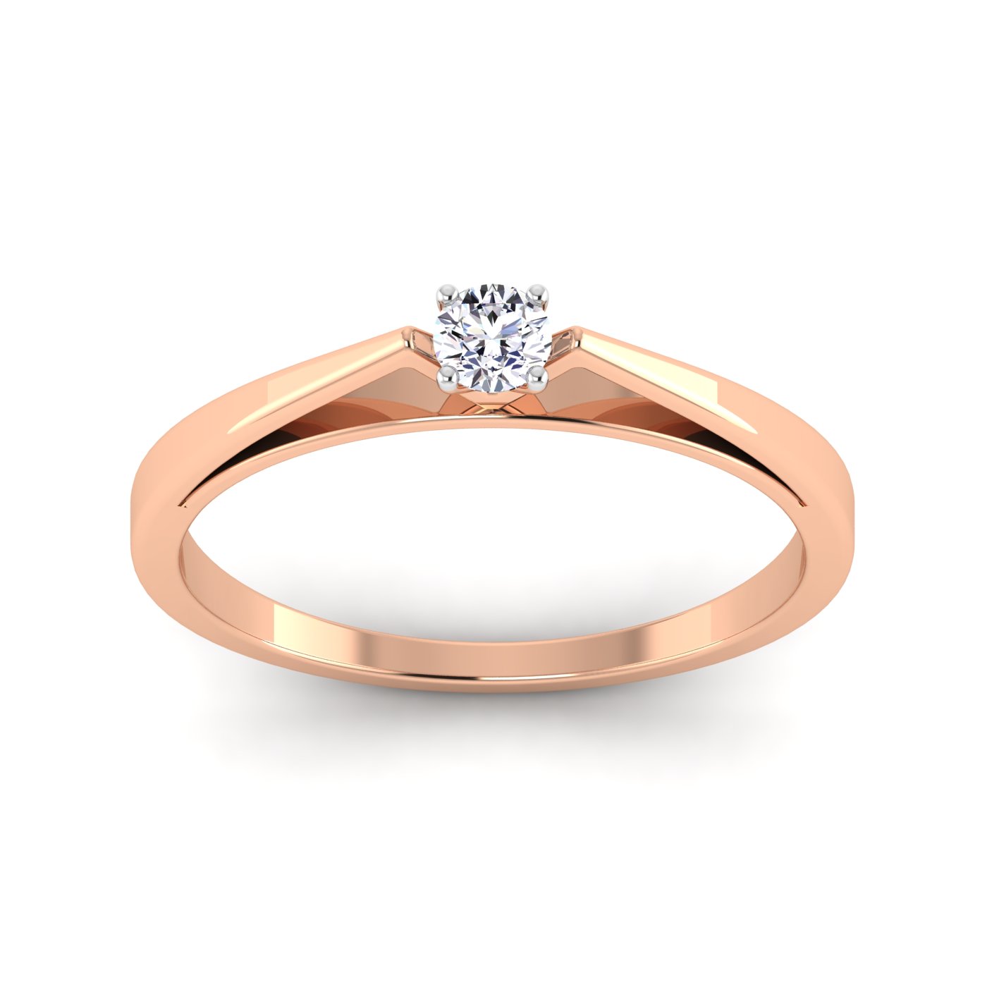 Pure Forever: Single Stone Engagement Ring - Image 5