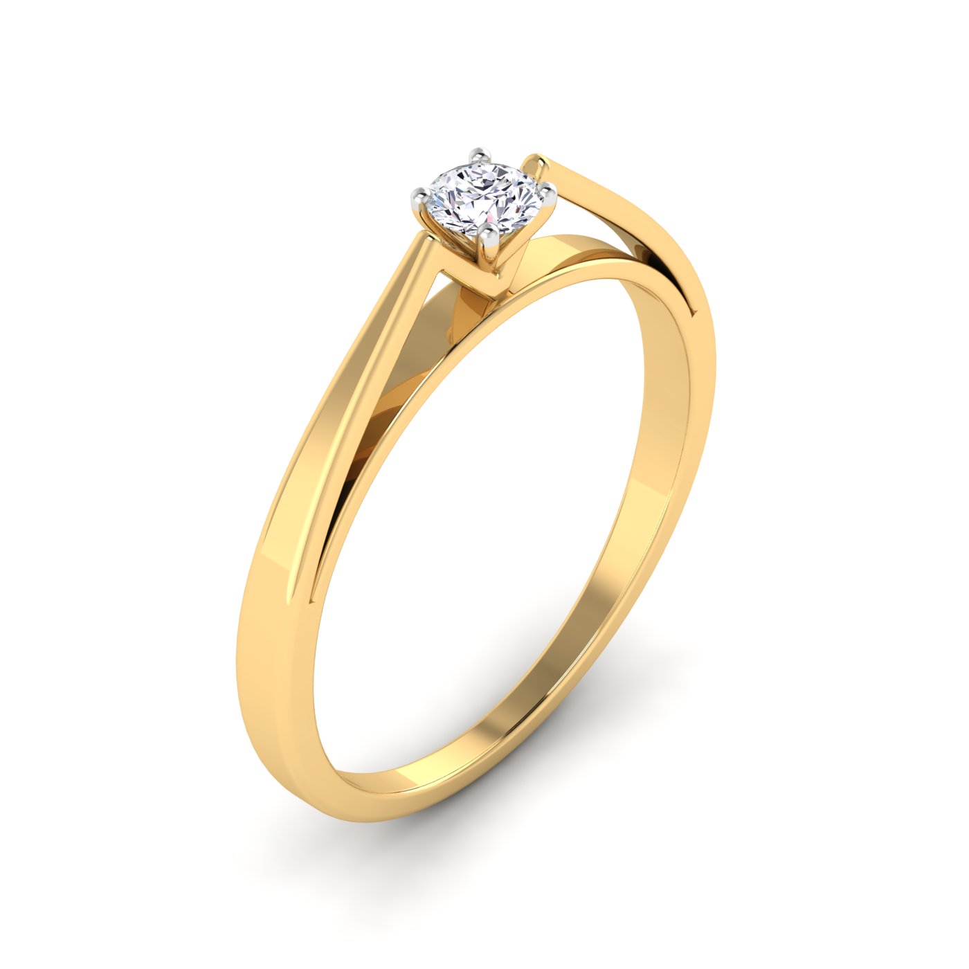 Pure Forever: Single Stone Engagement Ring - Image 2