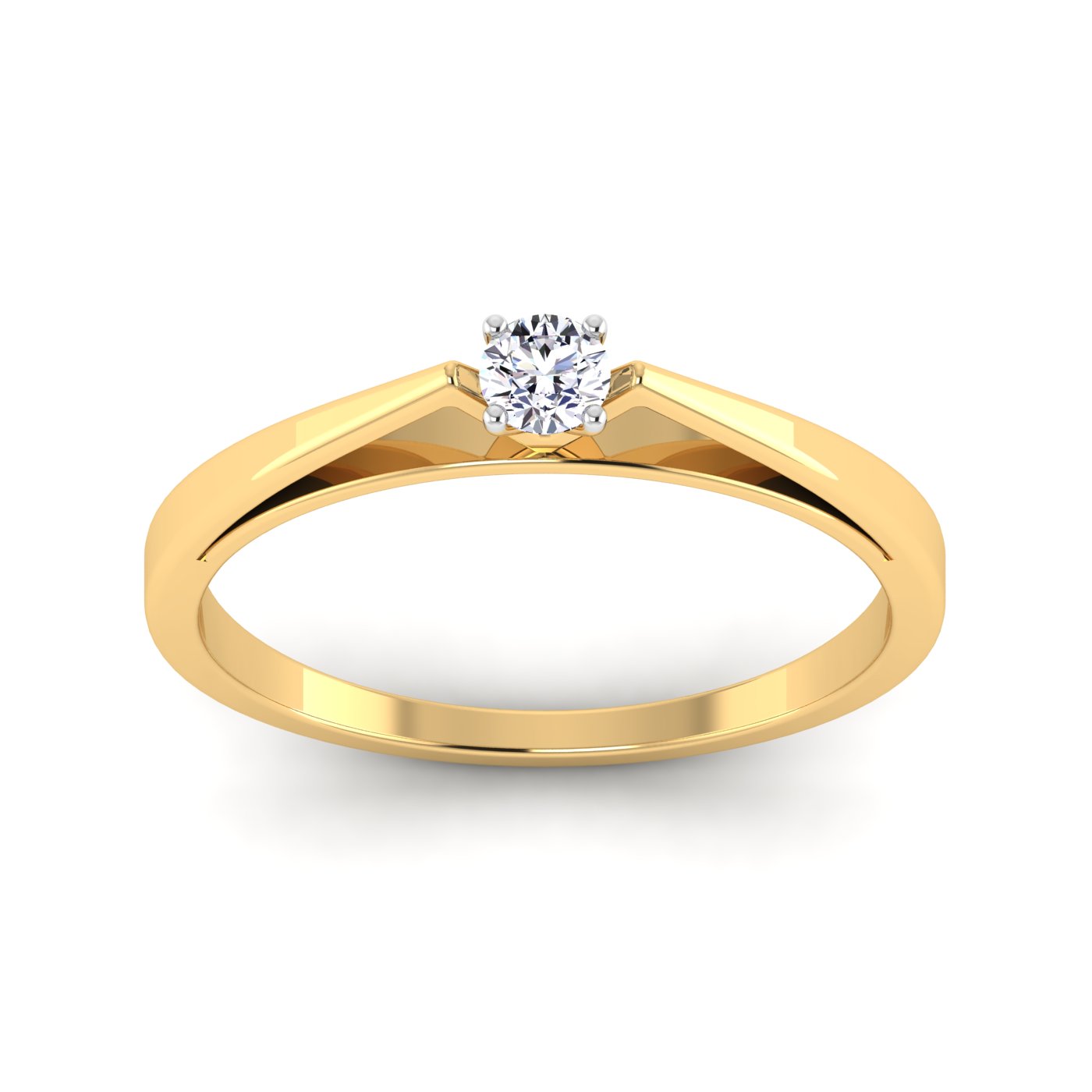 Pure Forever: Single Stone Engagement Ring - Image 6