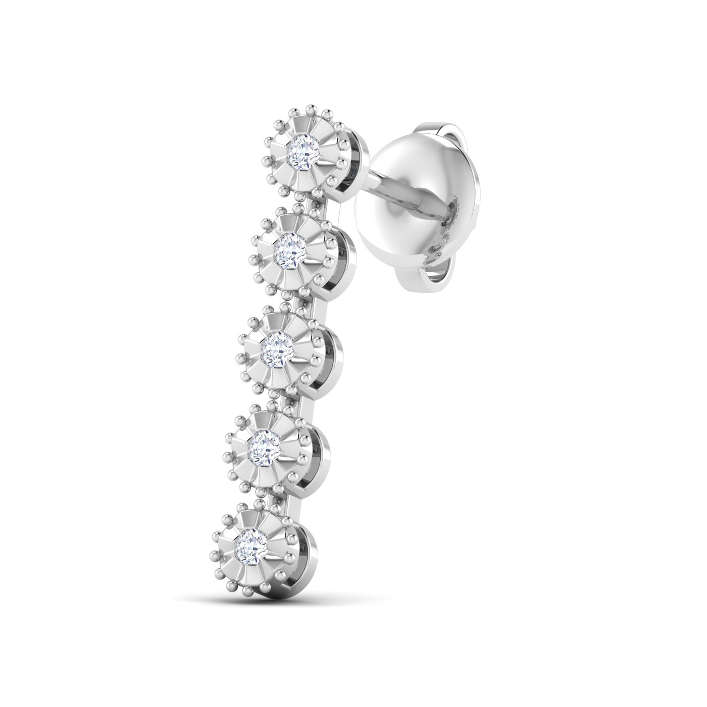 Graceful Tear: Teardrop Shaped Earrings - Image 4