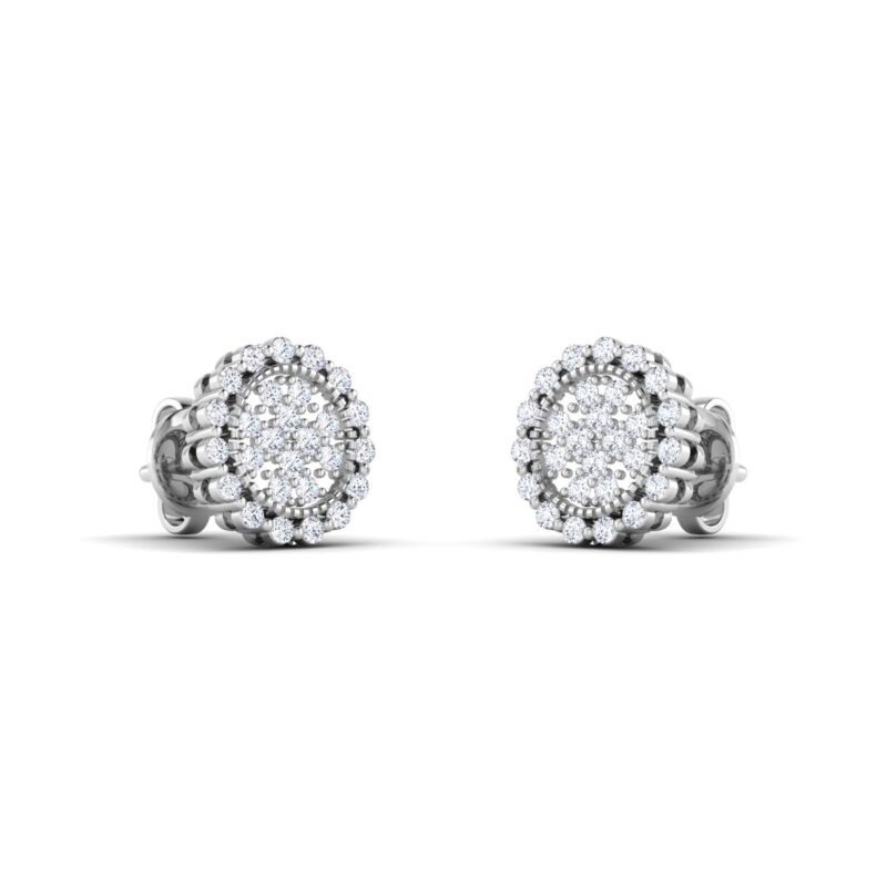 Eternal Sparkle: Round Diamond Studs
