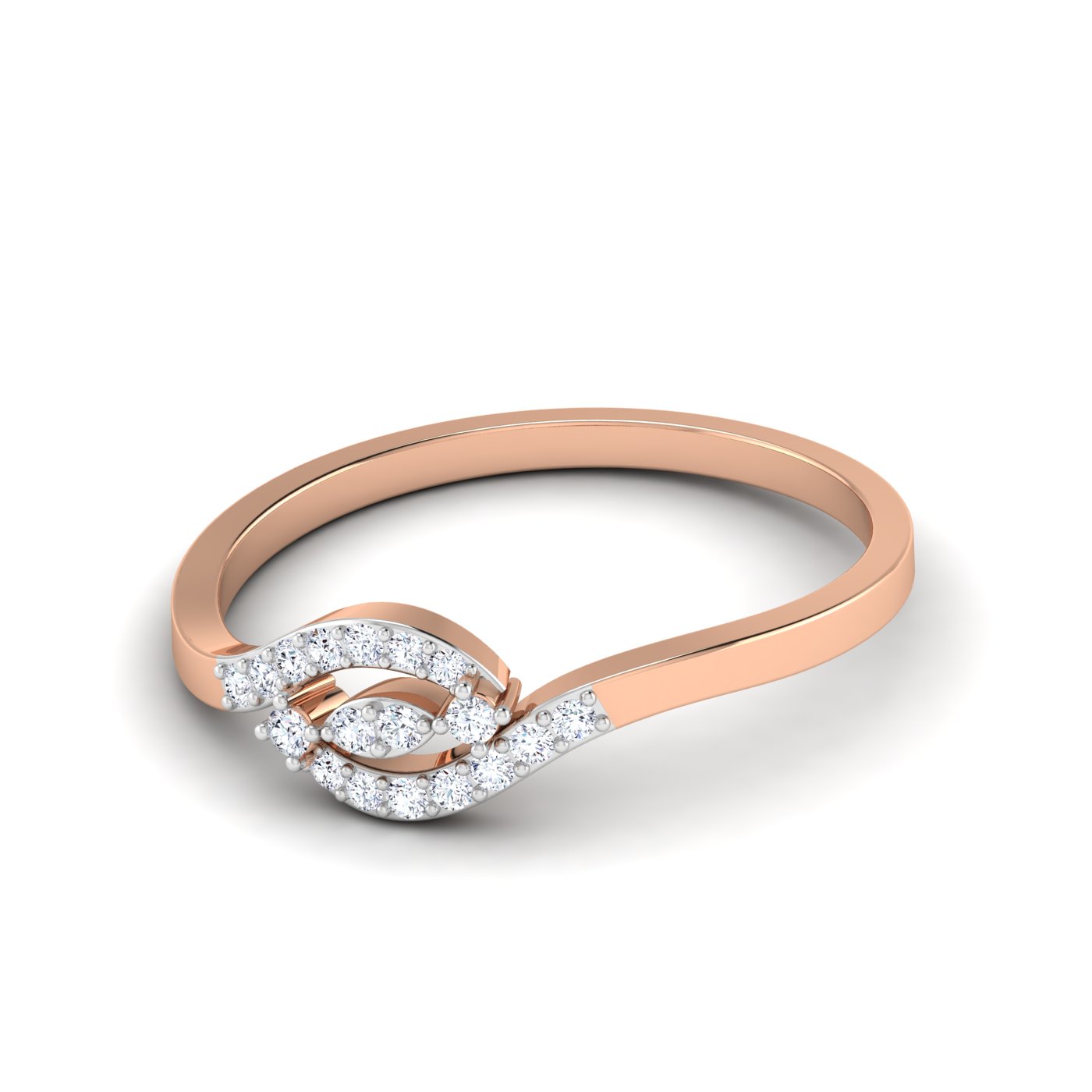 Infinite Love: Two Marquise Diamond Ring - Image 5